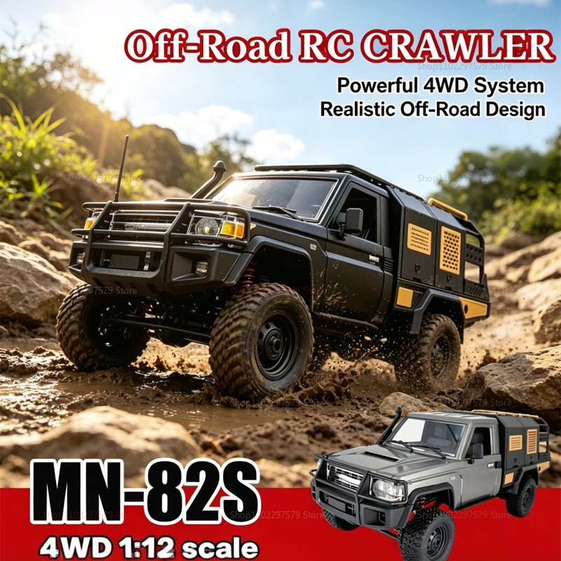 Rc Hobby Drift Car - MN82 MN82S RC Crawler Truck 1/12