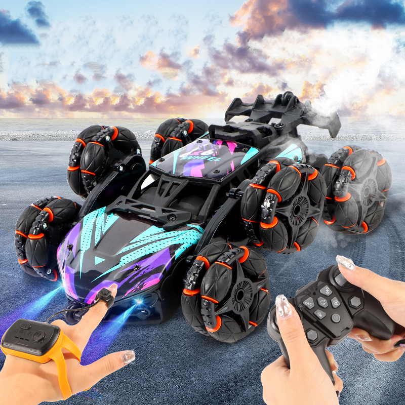 Rc Hobby Drift Car - Six Wheels Dual RC Car Toy