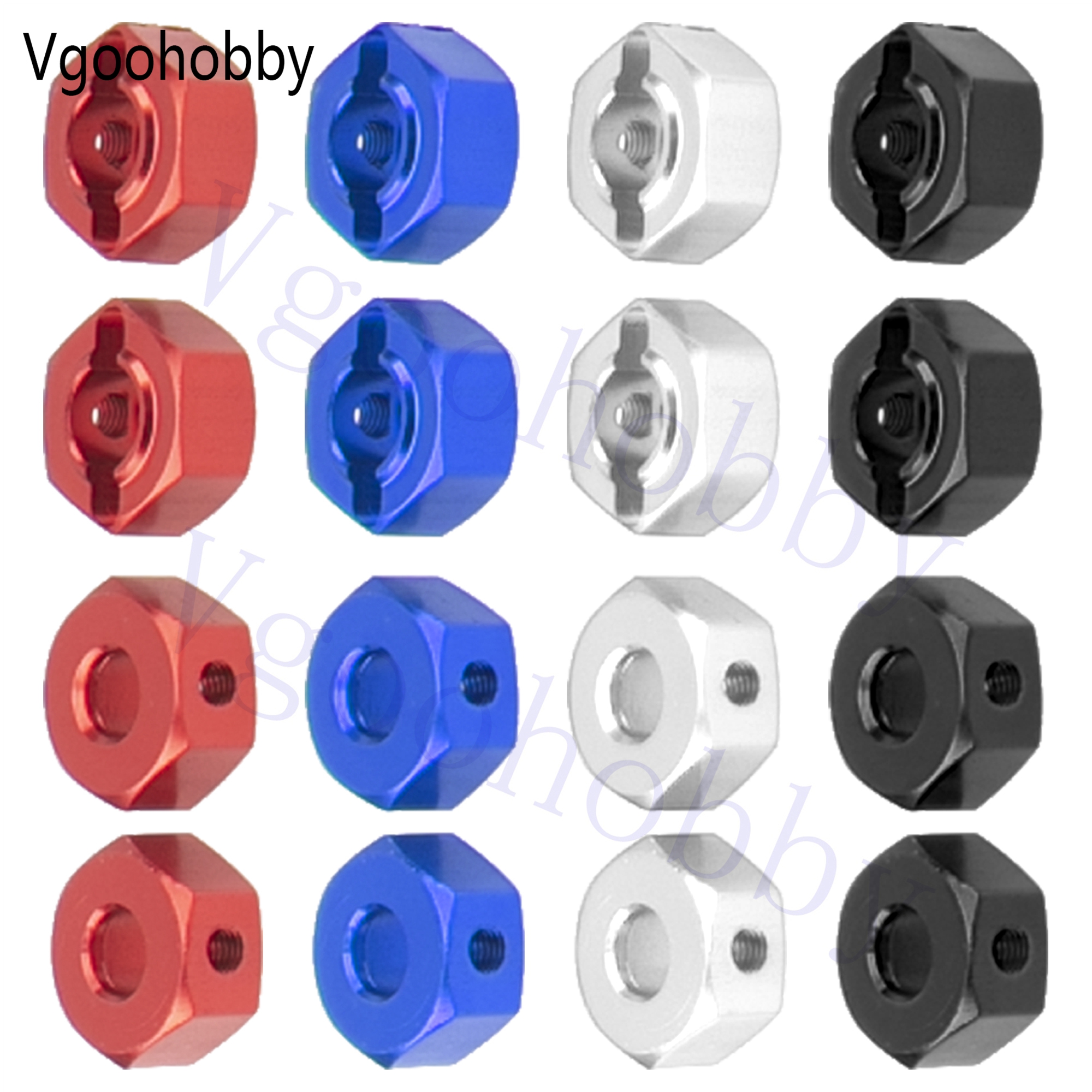 Wheel Hex Adapter - Metal 12mm Wheel Hex Hub Drive