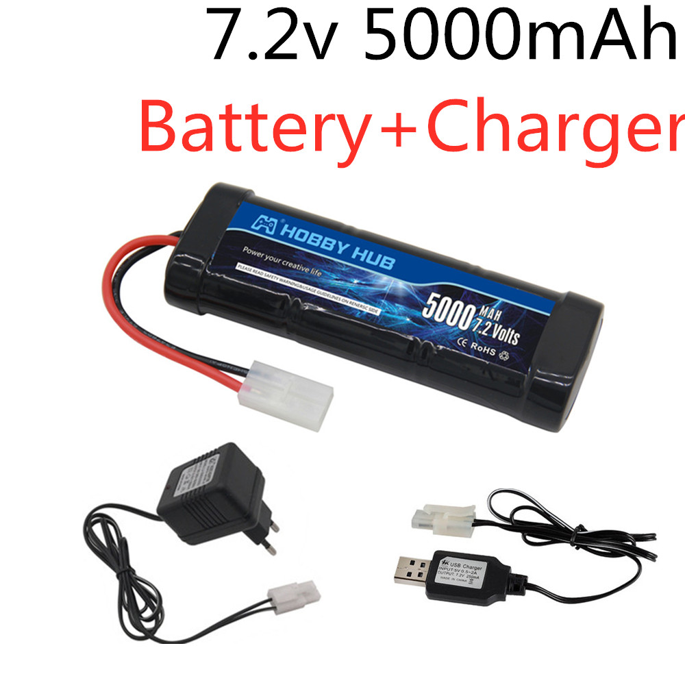 7.2V 5000mAh Ni-MH Battery Pac - Rc Hobby Boat avis et prix
