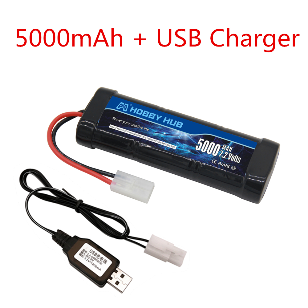 7.2V 5000mAh Ni-MH Battery Pac - Rc Hobby Boat avis et prix