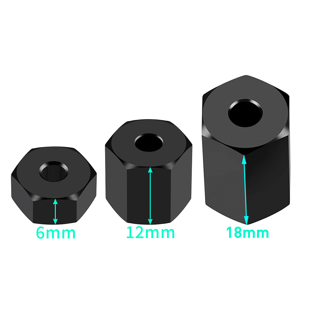 AXSPEED 4Pcs Aluminum 7mm to 1 - Wheel Hex Adapter avis et prix
