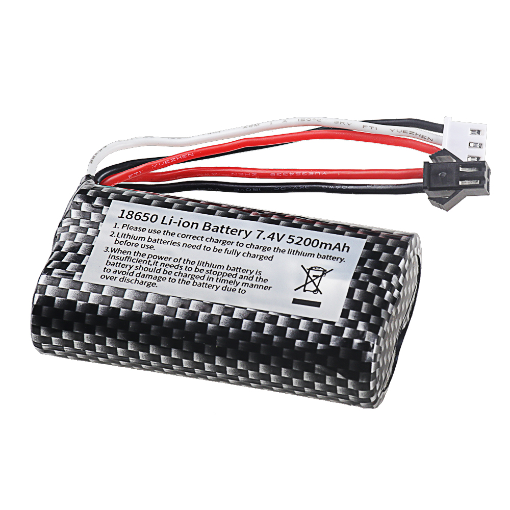 18650 7.4V 5200mAh Li-ion batt - Rc Hobby Boat avis et prix
