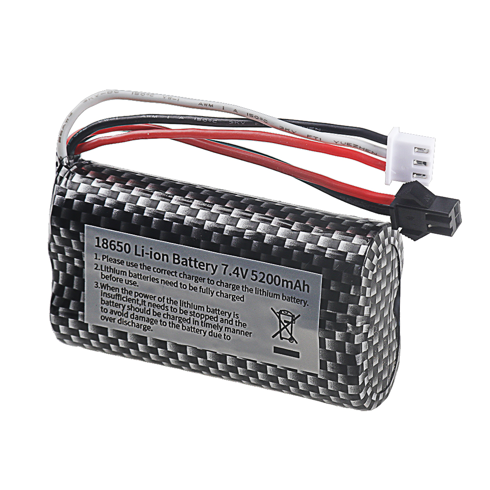18650 7.4V 5200mAh Li-ion batt - Rc Hobby Boat avis et prix