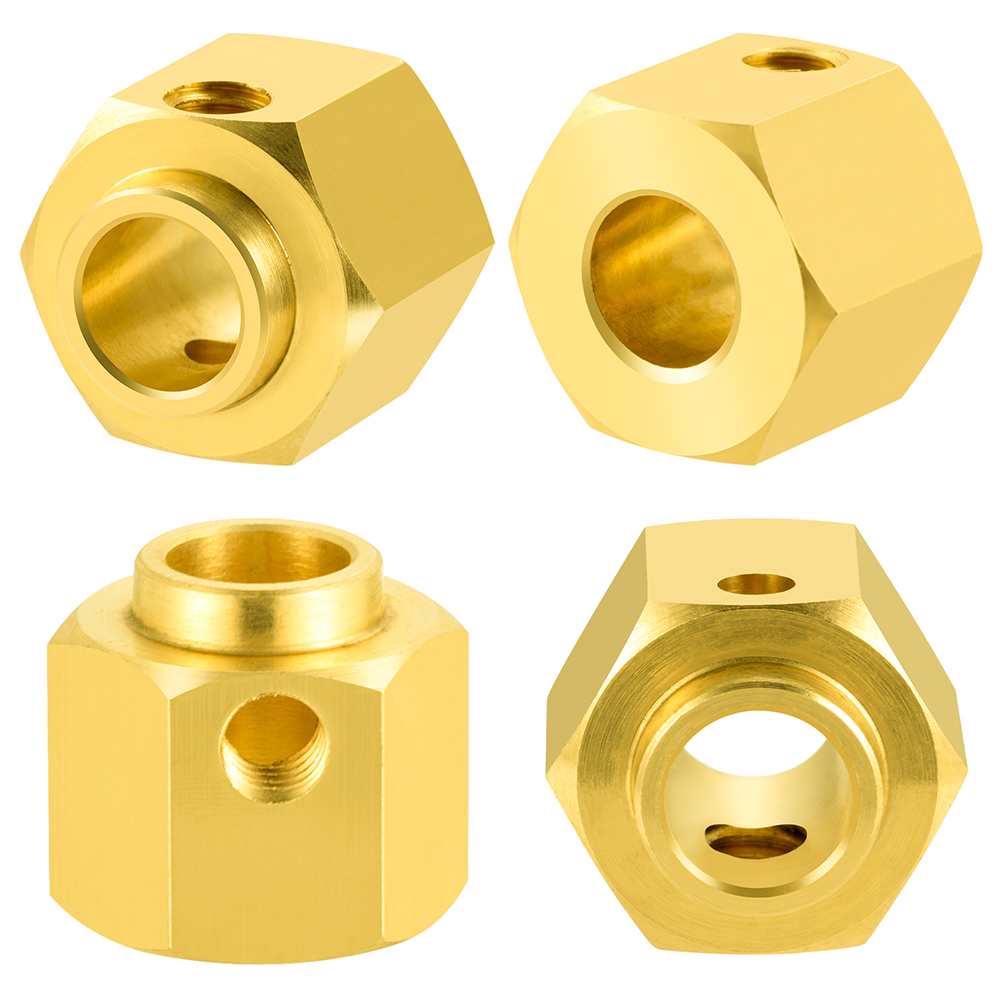 YEAHRUN 4PCS Brass 12MM Wheel  - Wheel Hex Adapter avis et prix