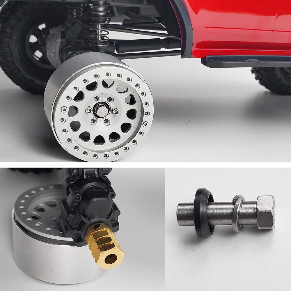 YEAHRUN 4PCS Brass 12MM Wheel  - Wheel Hex Adapter avis et prix