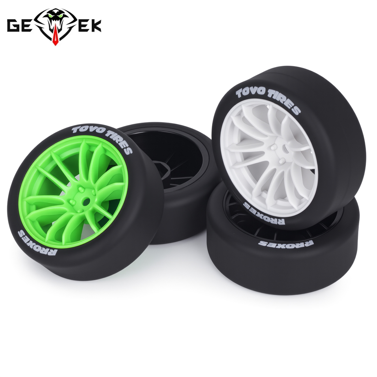 4Pcs Hard Drift Tires Wheel Ty - Rc Hobby Drift Car avis et prix