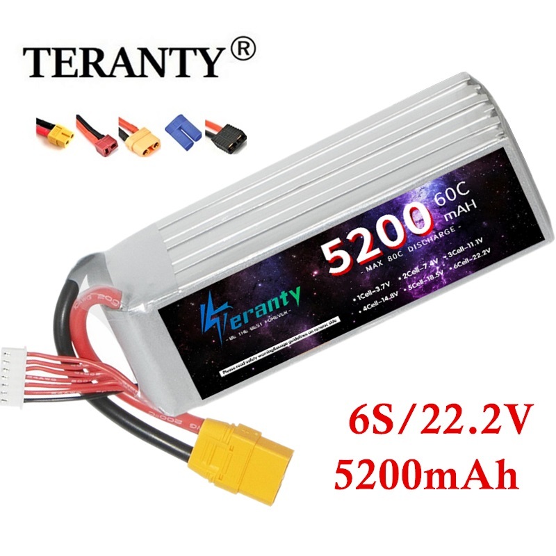 TERANTY 6S 5200mAh Lipo Batter - Rc Hobby Boat avis et prix