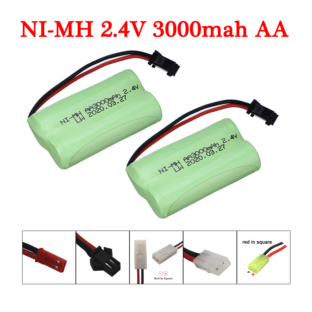 2.4V 3000mah NIMH AA Battery p - Rc Hobby Boat avis et prix