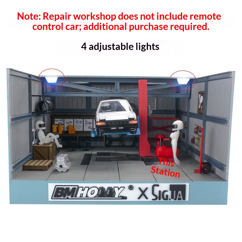 BM HOBBY 1/24 Scale RC Car Sim - Rc Hobby Garage avis et prix