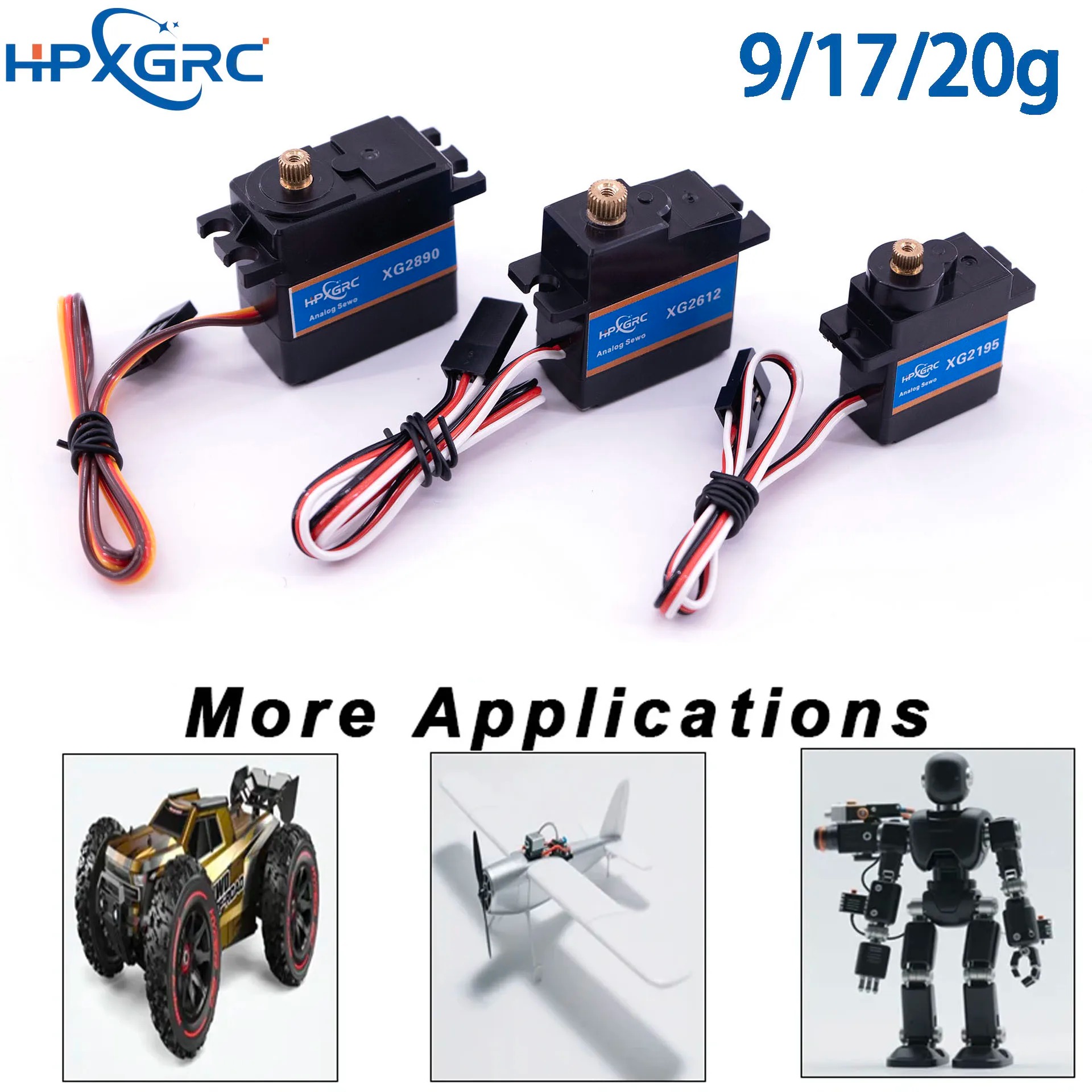 HPXGRC Waterproof Servo 9g 17g - Rc Hobby Drift Car avis et prix