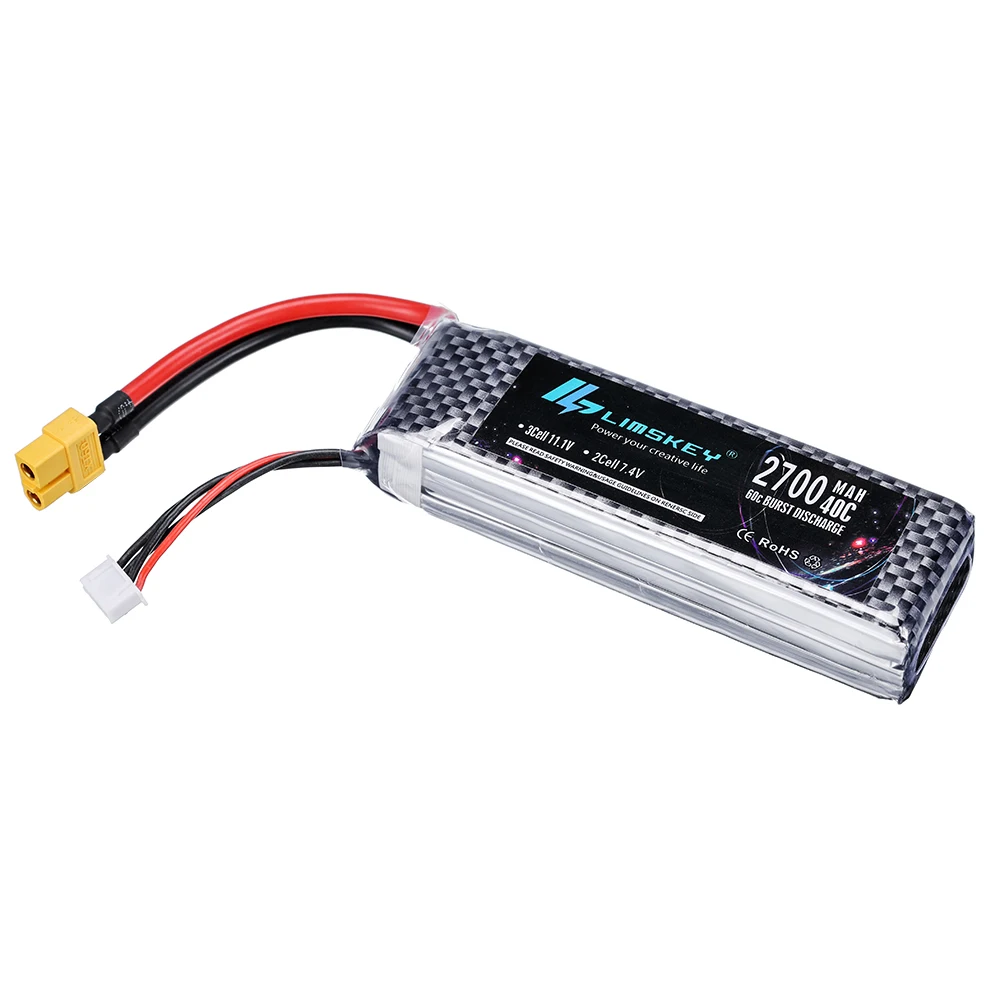 Upgrade 2200mAh to 2700mah 3S  - Rc Hobby Boat avis et prix