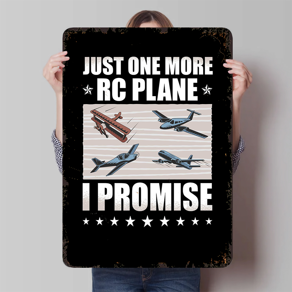 RC Plane Enthusiast Decorative - Rc Hobby Garage avis et prix