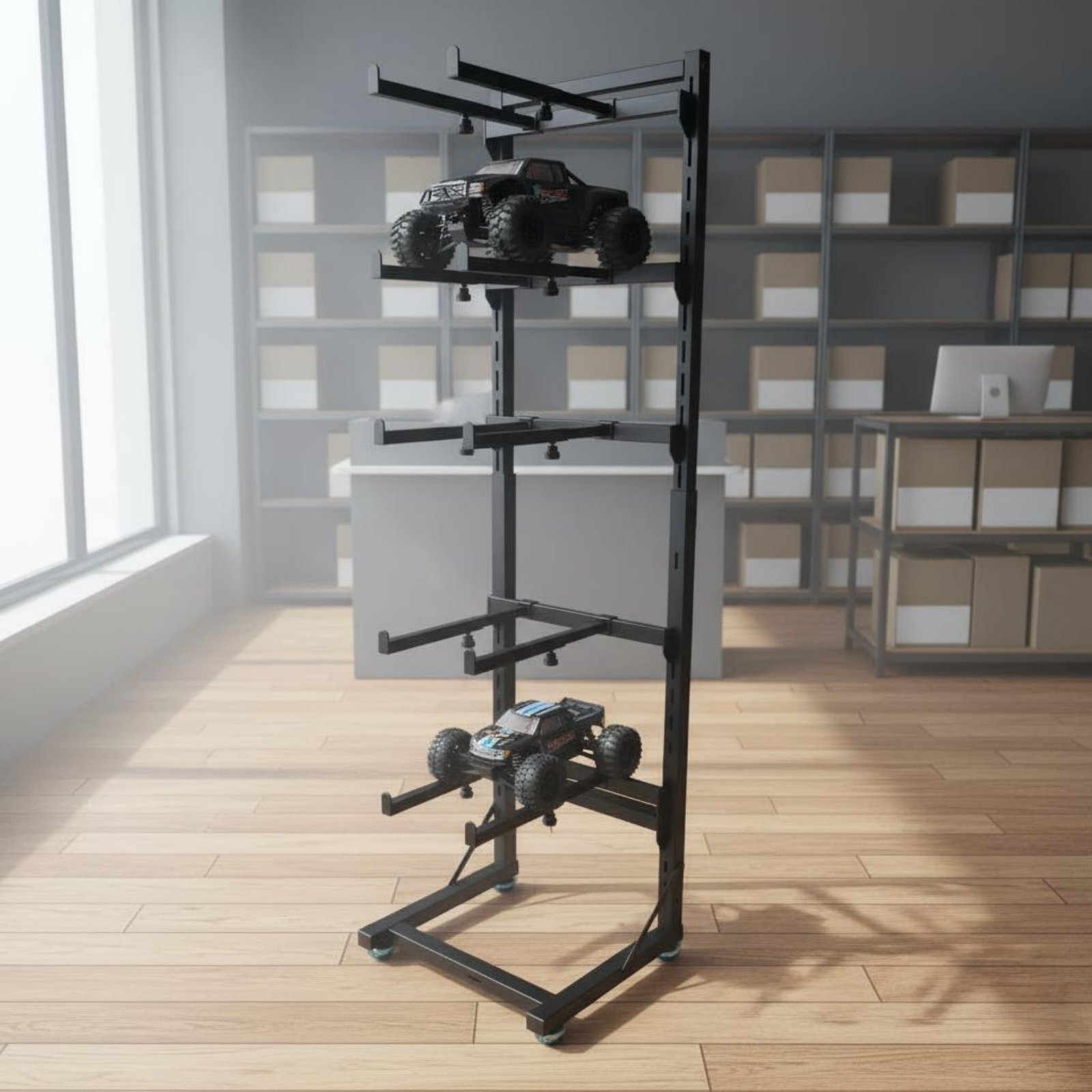 RC Car Display Rack Space Savi - Rc Hobby Garage avis et prix