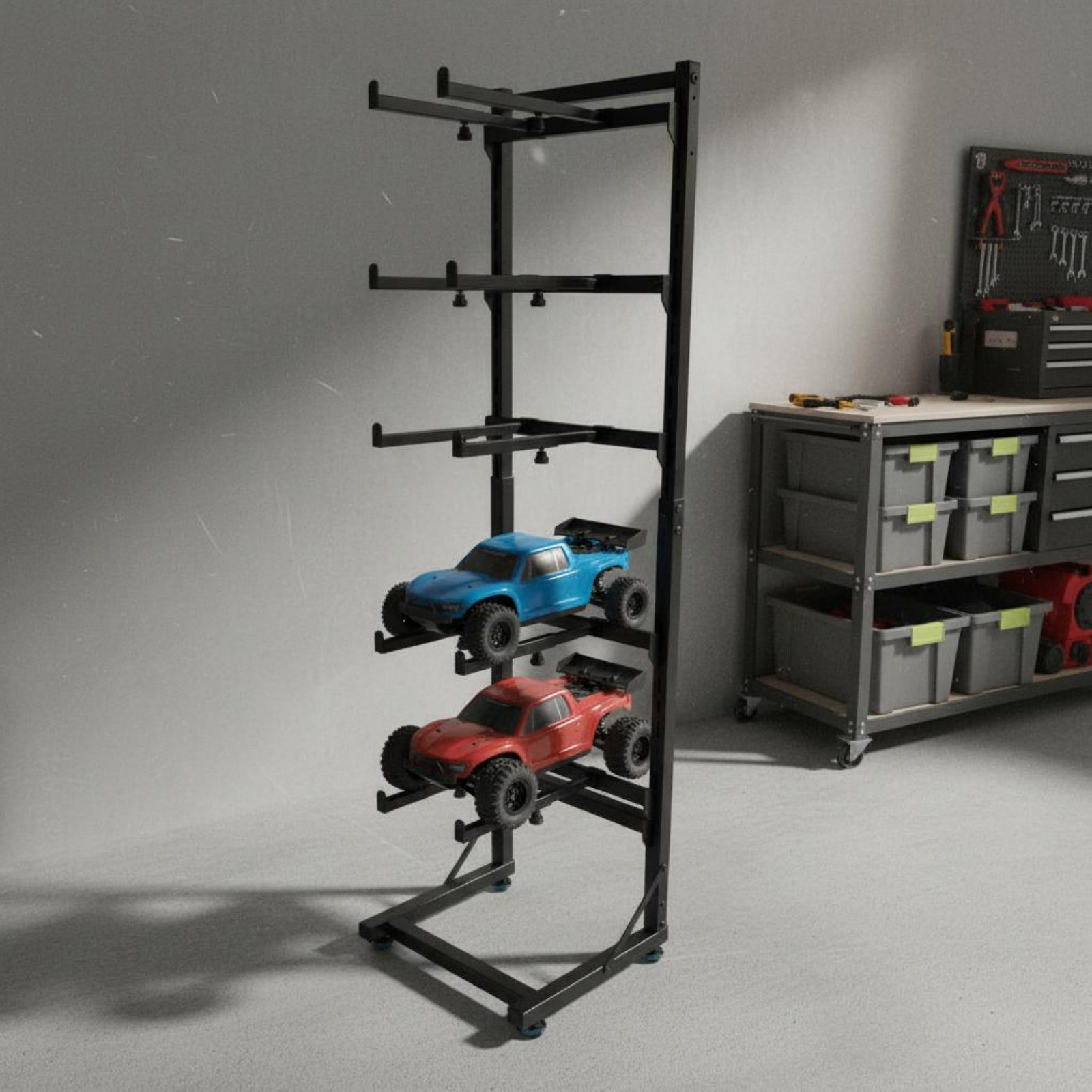 RC Car Display Rack Space Savi - Rc Hobby Garage avis et prix