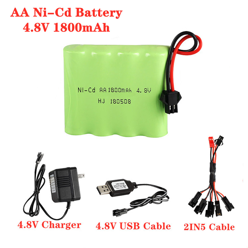 4.8V 1800mAh Ni-Cd AA Battery  - Rc Hobby Boat avis et prix