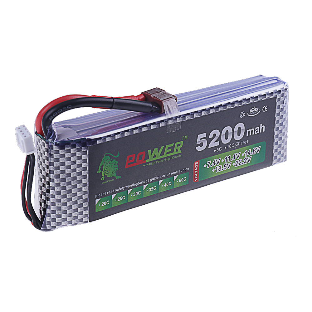 3S Lipo Battery 11.1V 5200mah  - Rc Hobby Boat avis et prix