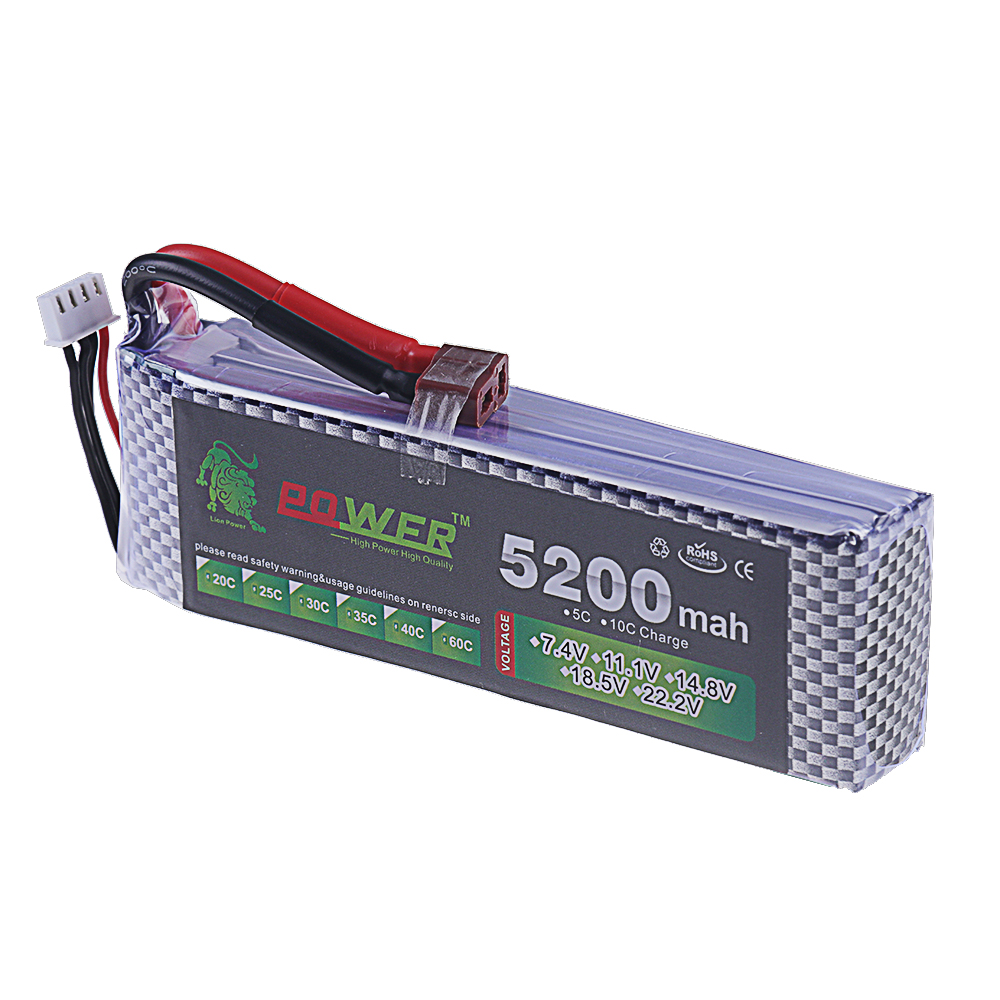 3S Lipo Battery 11.1V 5200mah  - Rc Hobby Boat avis et prix